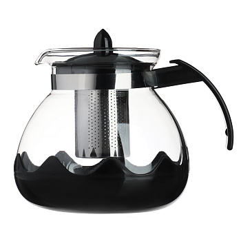 VETTA Классик Чайник заварочный 1,5л, стекло, нерж.сталь