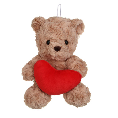 Сувенир мягкий тм LADECOR "Мишка с сердцем", 20 см, плюш, 4 цвета