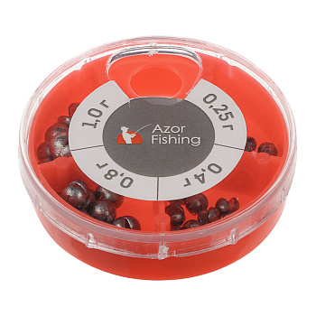 Набор грузил тм AZOR FISHING, маленький
