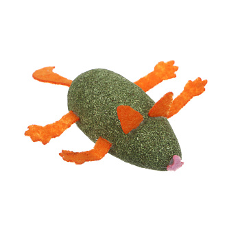 Игрушка для кошек тм VETTA котик, кошачья мята, фетр, 5,5см