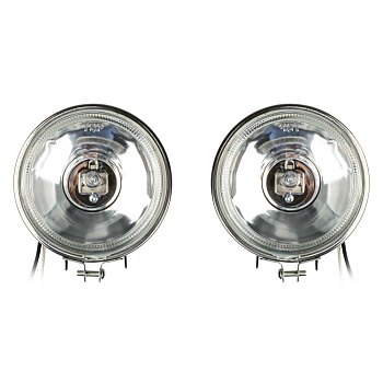 NG Фары противотуманные HT-199 белые, d80мм, комплект 2 шт