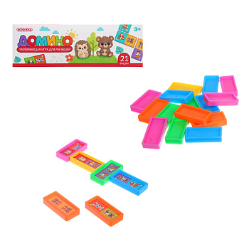 Развивающая игра для малышей "Домино", ИГРОЛЕНД, PP