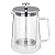 BY COLLECTION Френч-пресс 600мл, жаропрочное стекло, двойные стенки