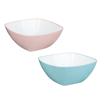 Салатник DUO 3,3л, пластик, 2 цвета