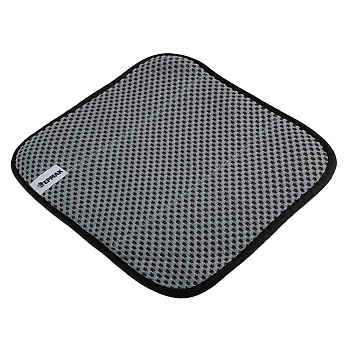 ЕРМАК Салфетка из микрофибры, 2-х сторонняя, густой ворс+ текстура, 30Х30 см