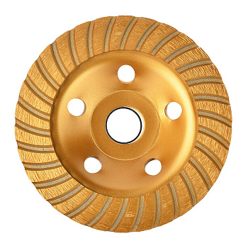 ЕРМАК Чашка алмазная зачистная TURBO 125мм.