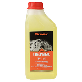 ЕРМАК Шампунь для бесконтактной мойки автомобиля, концентрат 1000 мл