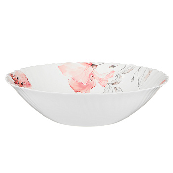 MILLIMI Роселла Салатник, опаловое стекло, 24см