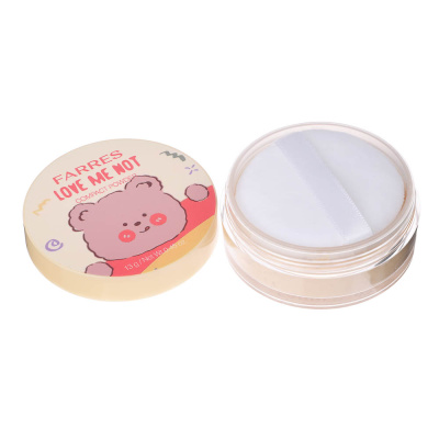 Пудра рассыпчатая матирующая HD-эффект "Love Me Not" тм Farres 13 г