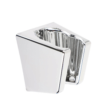 Держатель для лейки душа, настенный, двухрежимный, пластик, хром