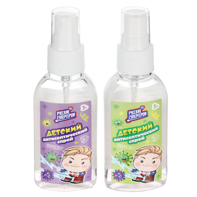 BY Русские Супергерои Антибактериальный лосьон для рук, детский, 55мл