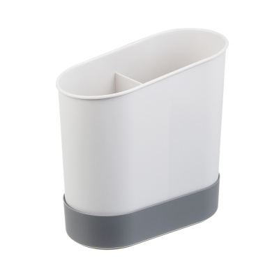 Подставка для столовых приборов тм VETTA, 15,5x8,5x16,2см, полипропилен, цвет белый