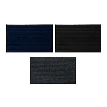 VETTA Коврик придверный, полиэстер, 50х80 см, 3 цвета