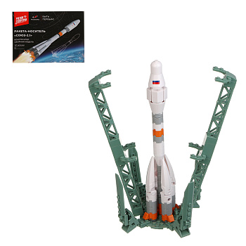 BY Русские Супергерои Роскосмос Конструктор "Ракеты России", ABS
