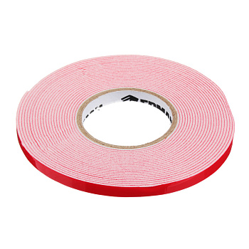 ЕРМАК Лента клеящая монтажная 2-х сторонняя, профессиональная, 6мм x 5м