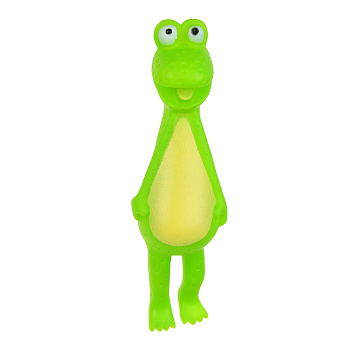 VETTA Игрушка для домашних животных, ПВХ, 23х6,5 см, лягушка