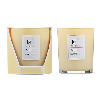 NEW GALAXY Ароматизированная свеча Home perfume 140гр. Million
