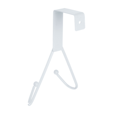 Вешалка надверная тм VETTA, 2 крючка, металл, 12х15х5см, 3 цвета