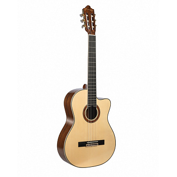 BY Ягья Гитара акустическая, 39 дюймов, 4/4, ель, коричнево-бежевый