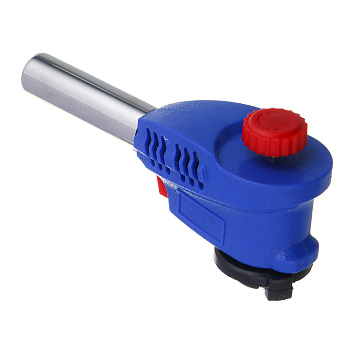 РОКОТ Горелка газ. с пьезорозжигом, цанговый захват, широкое cопло; 15,3х4,5х7,2см