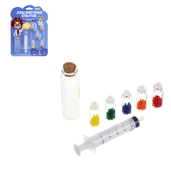 Лаборатория опытов ХОББИХИТ, картон, ПП, ПВХ, стекло