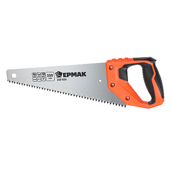 ЕРМАК Ножовка по дереву "Быстрый рез 2D" 350мм