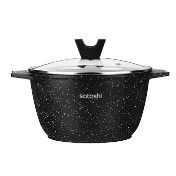 SATOSHI Монфор Казан 22х12,5см, 3,7л, литой алюминий, индукция
