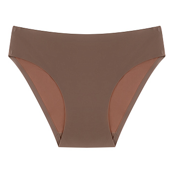 GALANTE Трусы-слипы женские бесшовные, р.42, 95%вискоза, 5%спандекс, бежевый, НБ25-9