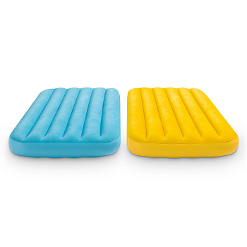 INTEX Матрас надувной COZY KIDZ, для детей до 10 лет, 157x88x18см, до 65кг, 2 цвета, 66803