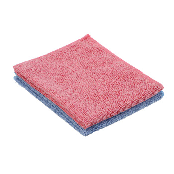 VETTA Набор салфеток из микрофибры, универсальные, 2 шт, 25х30см, 220г/кв.м.