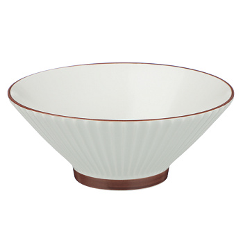 Салатник Лусия тм MILLIMI, 17,5см, фарфор, кремовый