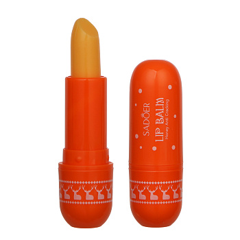 Бальзам для губ питательный с медом тм SADOER Merry Xmas, 3,8 гр