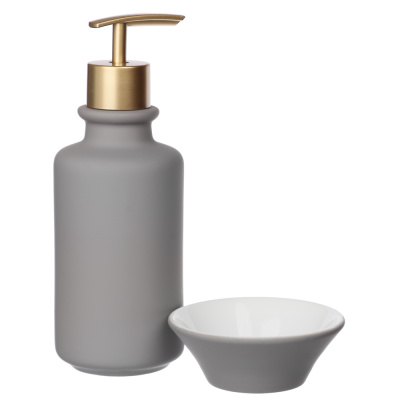 VETTA Диспенсер для моющего средства с салфеткой и металлической стойкой