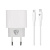 Сетевое зарядное устройство с кабелем BY Ньютон 20Вт,USB-C PD,каб С-С,3А,100см,110-240В,белый