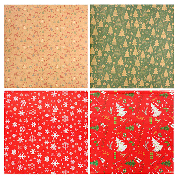 Бумага тм СНОУ БУМ подарочная, 70x100 см, 70 г односторонняя, 4 диз., арт.2