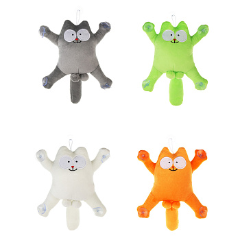 ЕРМАК Мягкая игрушка на присосках для автомобиля "Кот Саймон"