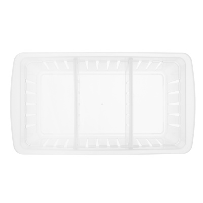 Корзинка для специй 3 секции 27x15x10см, пластик