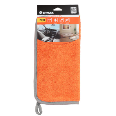ЕРМАК Салфетка из микрофибры 30x30 см, Profi