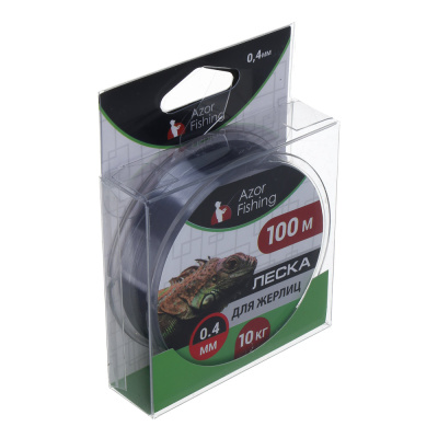 AZOR FISHING Леска для жерлиц, 100м, 0,40мм, 10кг