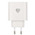 Сетевое зарядное устройство BY Smart 40Вт,2*USB-C, 1*USB-A, QC,PD,PPS,110-240В,50-60Гц,пластик,белый