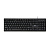 Клавиатура проводная BY PROMO, мембранная, 104кл., белая кириллица, USB, каб. 135см, черный
