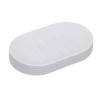 Мыльница тм VETTA Тренто, пластик, PP, белый, 14,5x8,8x2см