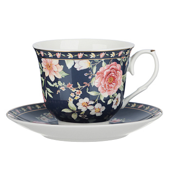 Набор чайный 4 пр., 225мл, MILLIMI, Кобальт, фарфор