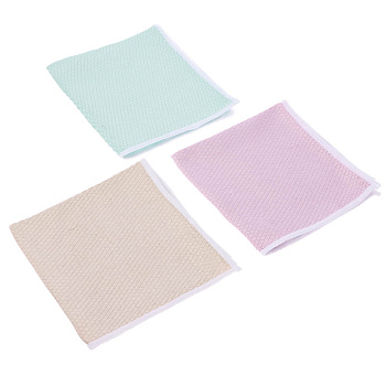 VETTA Салфетка из микрофибры, для стекол и зеркал, 30х30см, 210г/кв.м., 3 цвета