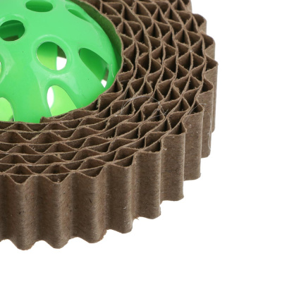 Игрушка для кошек тм VETTA, Сатурн, картон, пластик, 8см