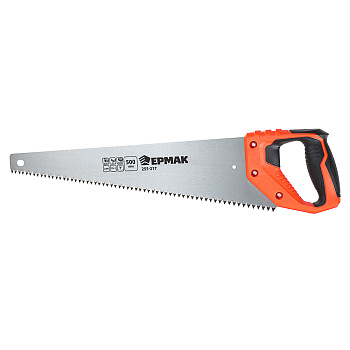 ЕРМАК Ножовка по дереву "Быстрый рез 2D" 500мм