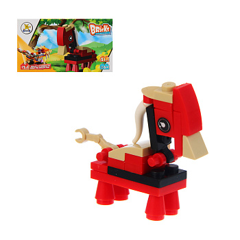 ИГРОЛЕНД Конструктор "Зодиак" 12 в 1, 12,5х3,5х7,5 см, ABS, 12 видов