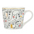 Кружка тм MILLIMI Авангард, 400мл, фарфор, 4 дизайна