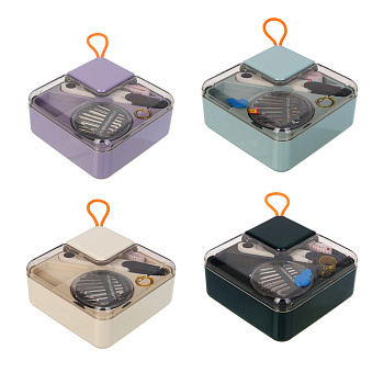 Набор швейных принадлежностей, 21 предмет, АБС, 11,7х5,6см, 4 цвета