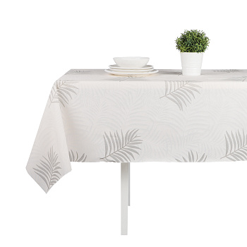 PROVANCE Люмен Скатерть ПВХ ажурная 137х140см, листья